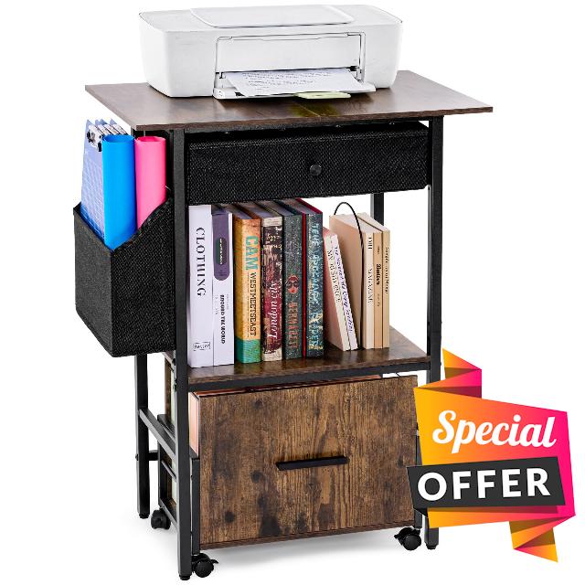 Aquzee Small File Cabinet