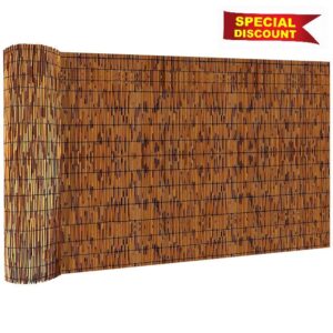 KOIUEYW Bamboo Reed Fencing