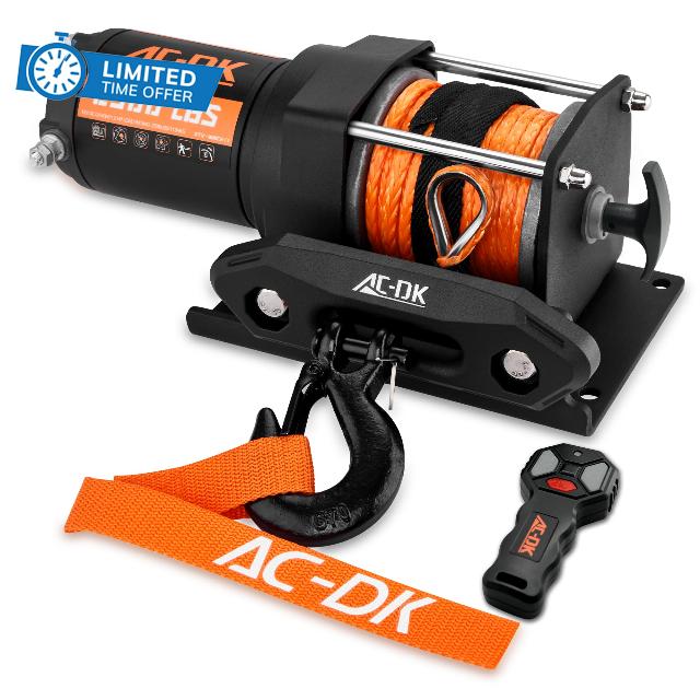 2500 lb ATV/UTV Winch Kit