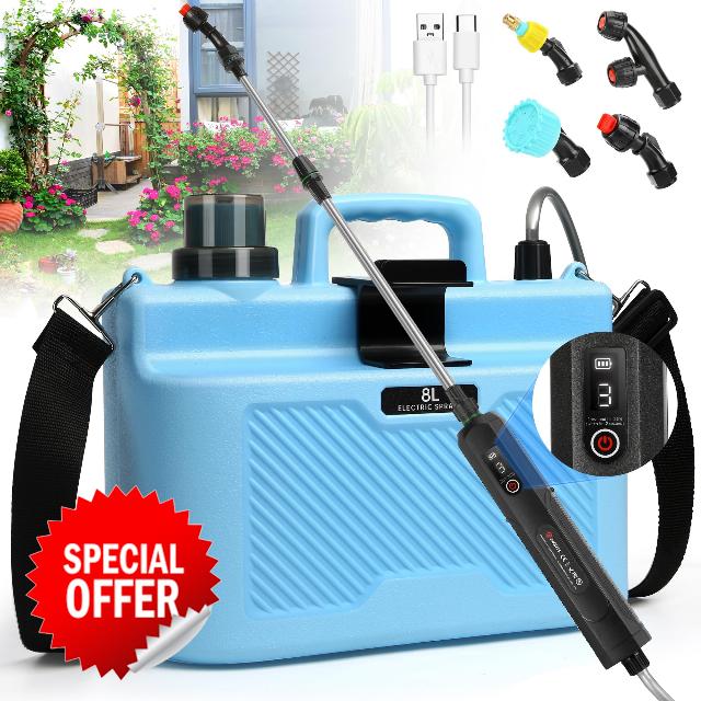 2 Gallon Battery Powered Sprayer