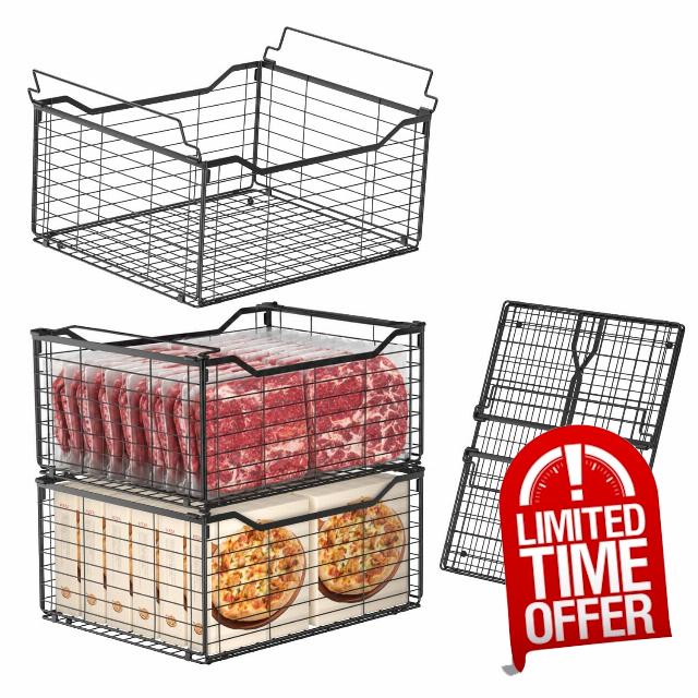 Freezer Organizer Bins