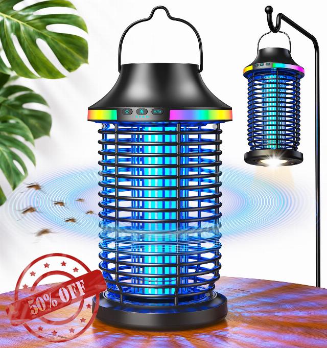 Bug Zapper Outdoor Cordless