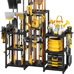 POKIPO 42" H Large Garden Tool Organizer