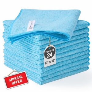 Microfiber Cleaning Cloth 24 Pack
