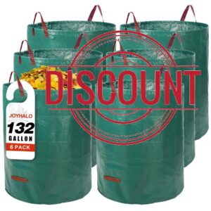 Joyhalo Reusable Yard Waste Bags -132 Gallon