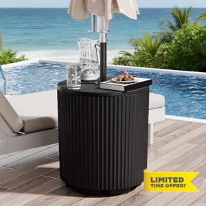 Outdoor Umbrella Stand with Hole
