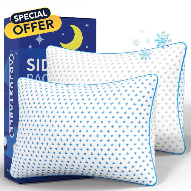 Pillows Queen Size Set of 2 for Sleeping