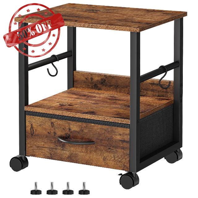 HOOBRO 2-Tier Printer Stand