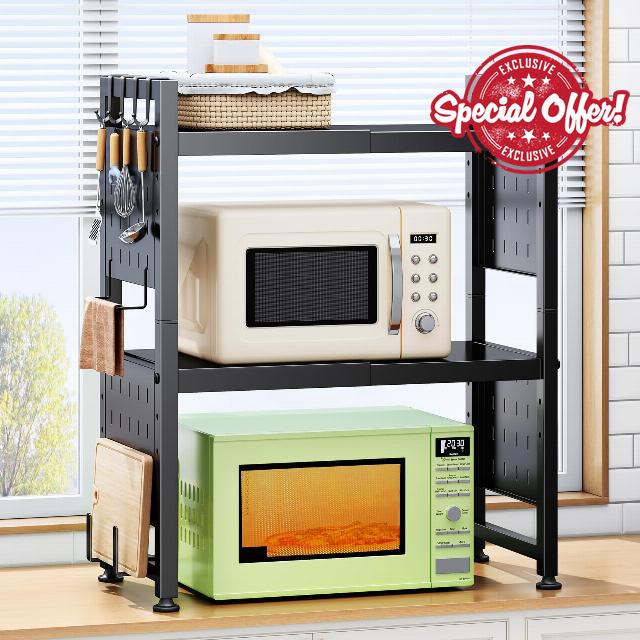 Expandable Microwave Stand