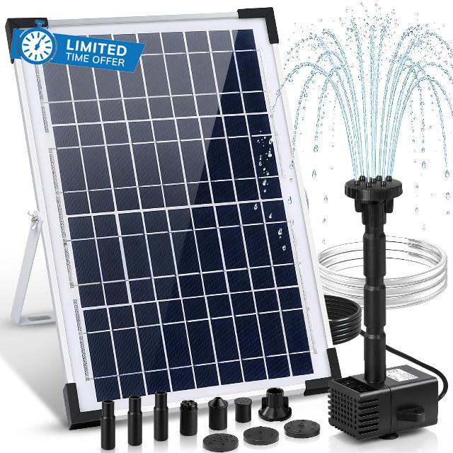 12W Solar Fountain Pump