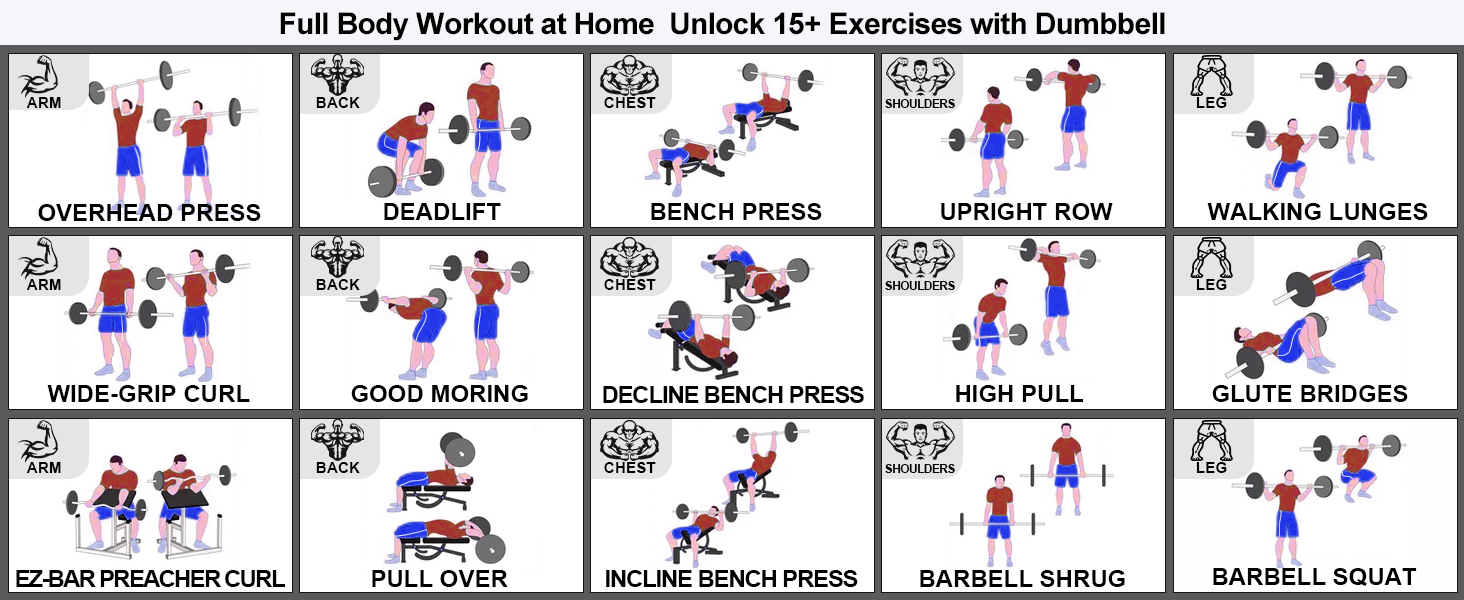 dumbbell barbell converter