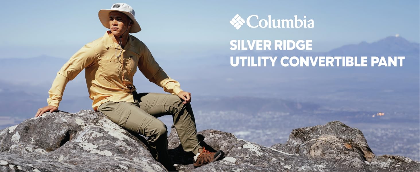 Columbia Mens Silver Ridge Ultility Convertible Pants