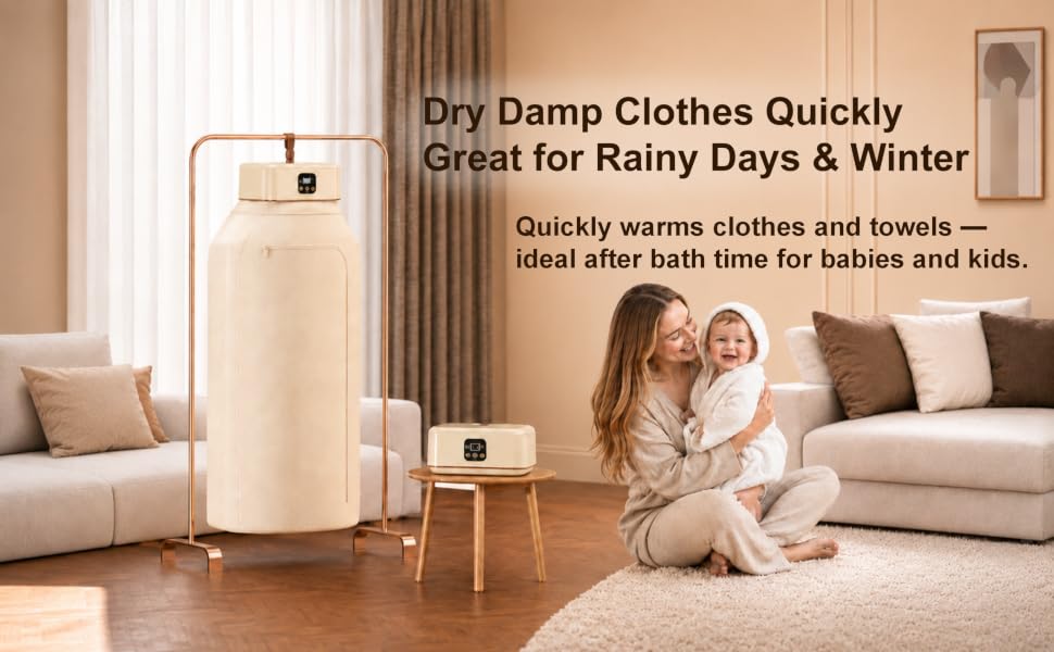 LumenOrbit Portable Clothes Dryer LOD-01F 03