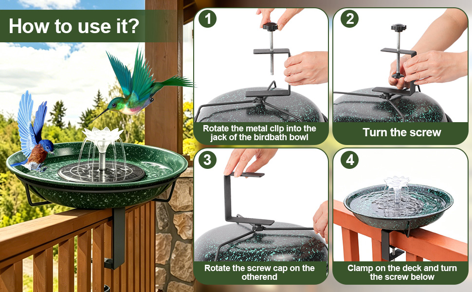 bird bath for outside