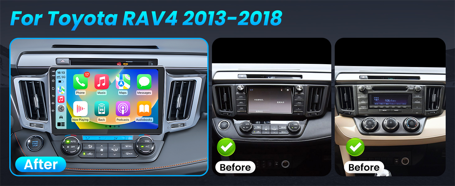 For Toyota RAV4 2013-2018