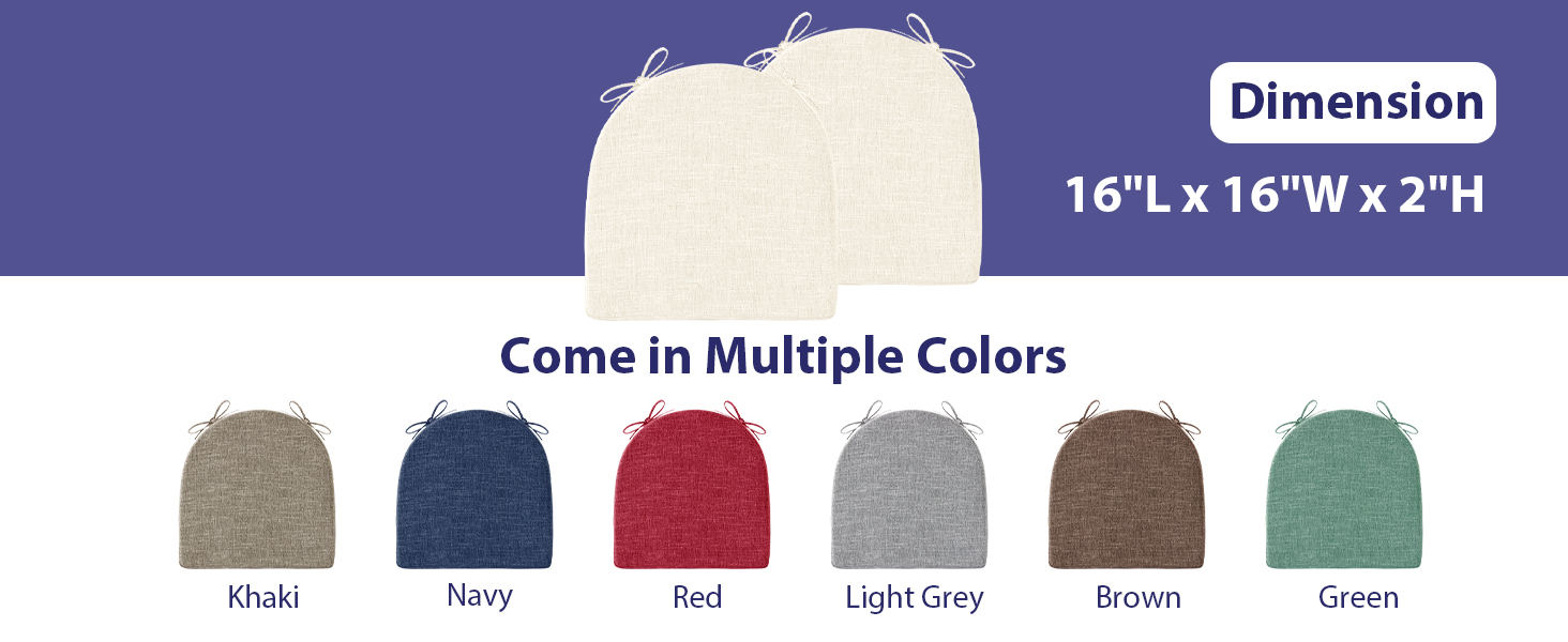seat cushions for kitchen chairs