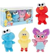 KIDS PREFERRED Sesame Street Cookie Monster On The Go Activity Toy with Silicone Teether for Newb...