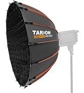TARION 35.4“ Quick Release Octagonal Softbox - Bowens Mount Softbox with Diffusers/Honeycomb Grid...