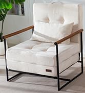 MAXYOYO Adjustable Living Room Chair, 3-Position Accent Chair with Frame, Convertible Living Room...