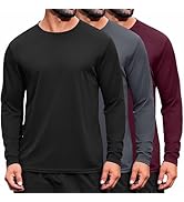 COOFANDY Long Sleeve Shirts for Men Moisture Wicking Activewear T-Shirts Sun Protection Shirts