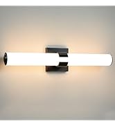 AIJIASI Bathroom Light Fixtures, 31IN Brushed Nickel Vanity Lights for Bathroom 36W 3000K Dimmabl...