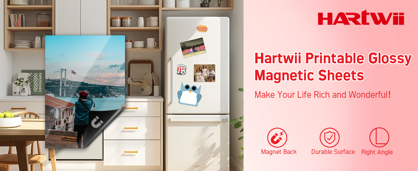 printer glossy magnetic photo paper