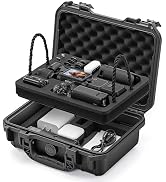 STARTRC PHOTO Carrying Bag for DJI Osmo Pocket 4, PU-Leather Portable Storage Protective Carry Ca...