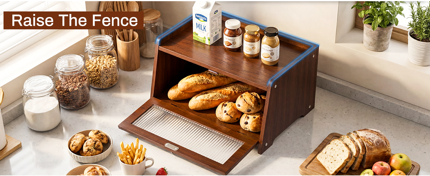rustic bread box
