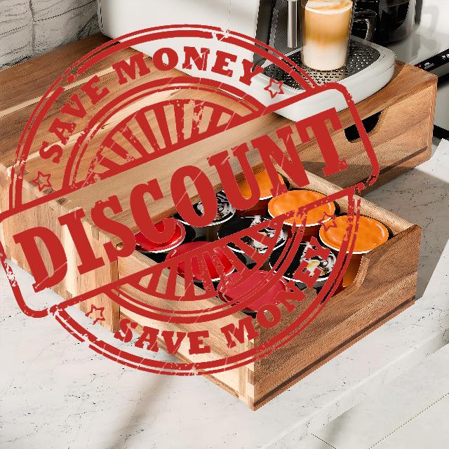 Wooden K Cup Organizer