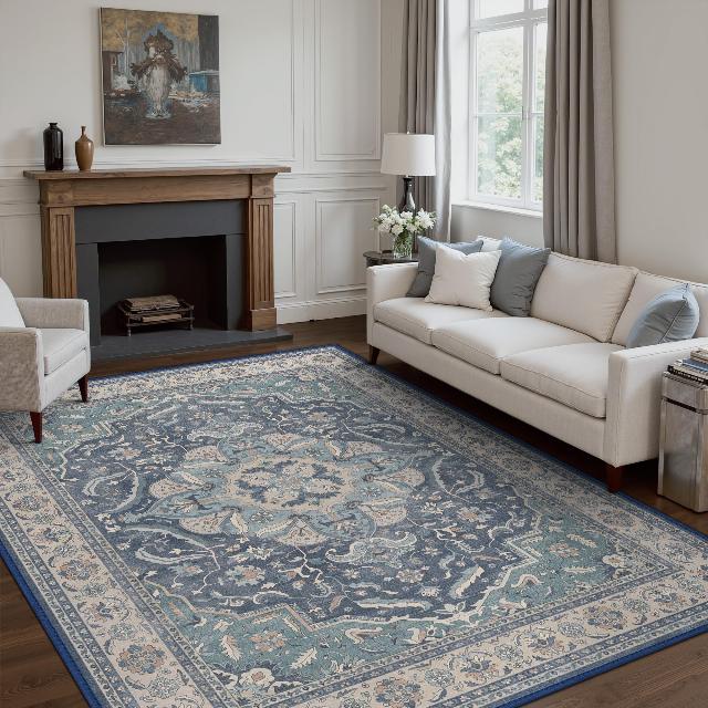 GENIMO 8x10 Area Rugs for Living Room