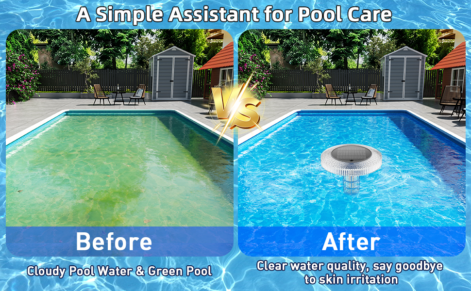 solar ionizer for above ground pool
