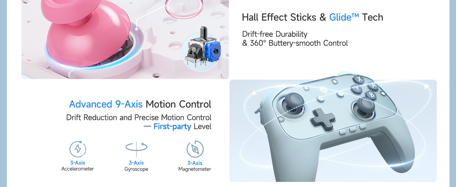 EasySMX S10C Hall Effect Controller