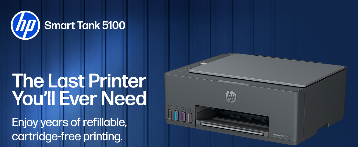 smart tank 5100 all-in-one refillable ink printer
