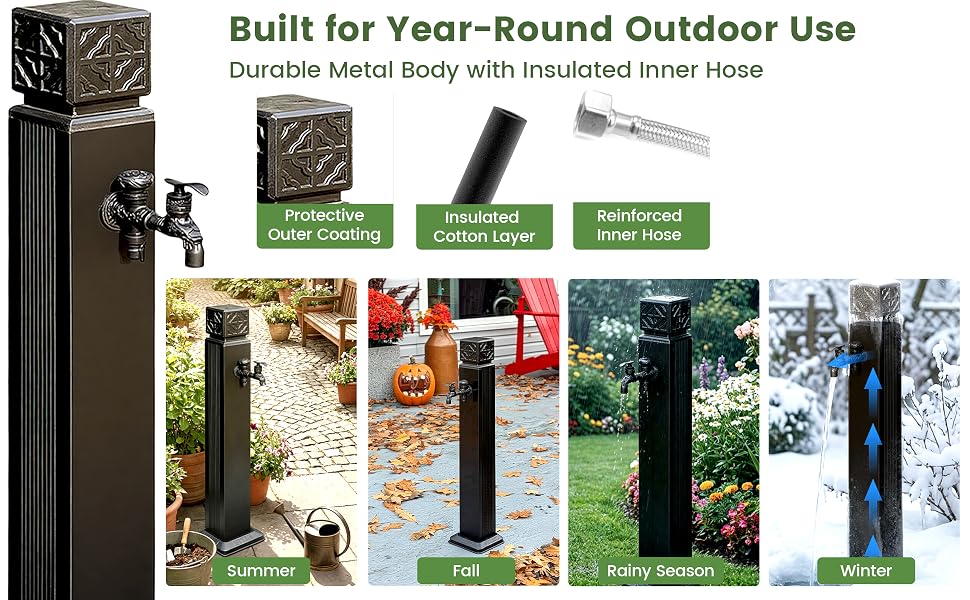 frost free outdoor faucet