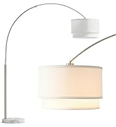 Brightech Sky LED Floor lamp, Torchiere Super Bright Floor Lamp for Living Room Decor & Office - ...