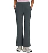 M MAELREG Womens Golf Pants with Pockets Flare Leggings High Waist Stretch Tall Bootcut Wide Leg ...