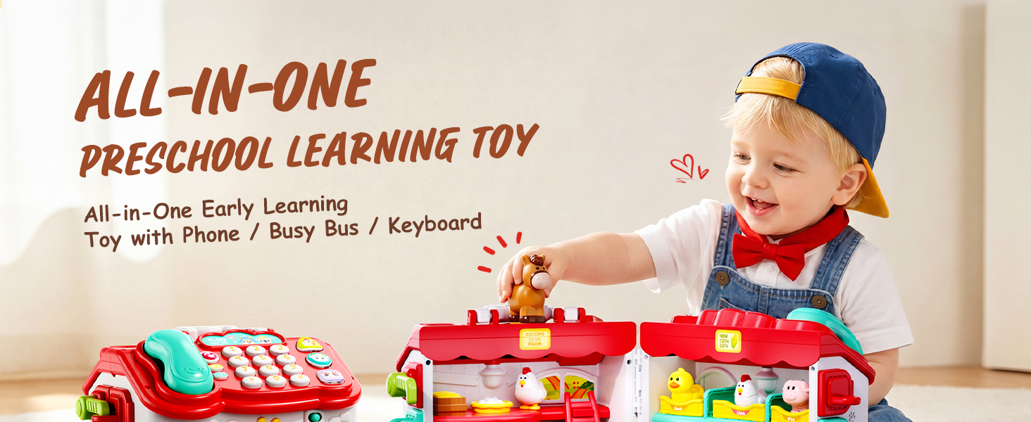 All-In-One Preschool Learning Toy