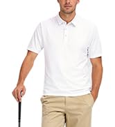 MIER Men's Outdoor Performance Tactical Polo Shirts Short and Long Sleeve, Moisture-Wicking