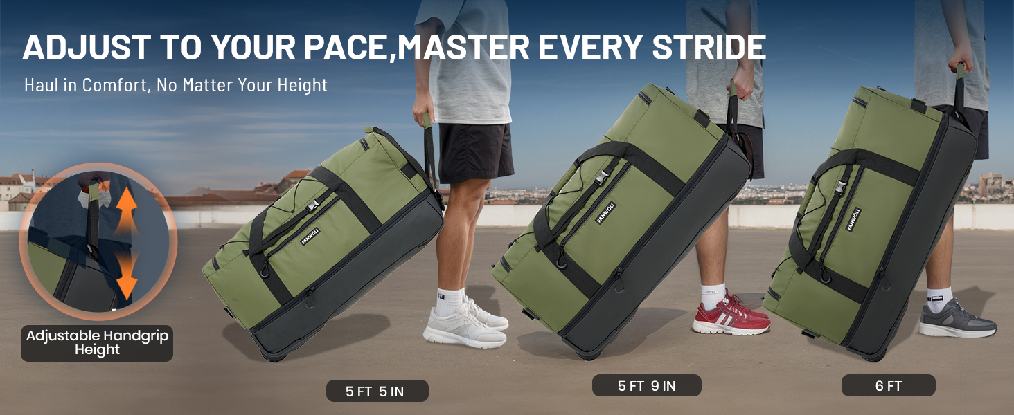 travel bag with wheels