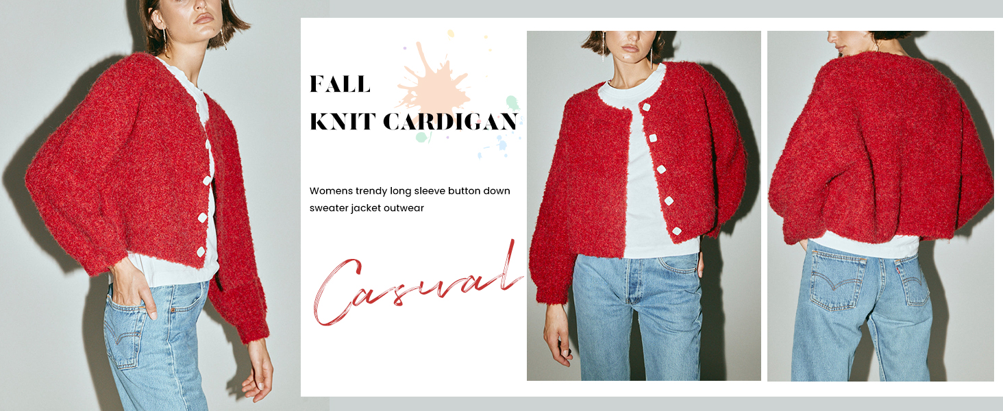 Christmas Sweater Cardigan
