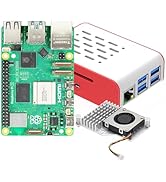 iRasptek Basic Starter Kit for Raspberry Pi 5 4GB RAM- Includes 4GB Board, 27W PD Power Supply an...