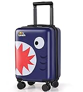 iPlay, iLearn Dinosaur Kids Luggage, Boys Carry on Suitcase, Hard Shell Travel Luggage Set W/Back...