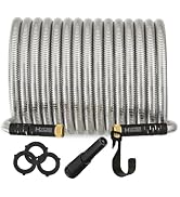 Heavy-Duty Metal Garden Hose Nozzle – High-Pressure Multi-Function Spray with Ergonomic Handle