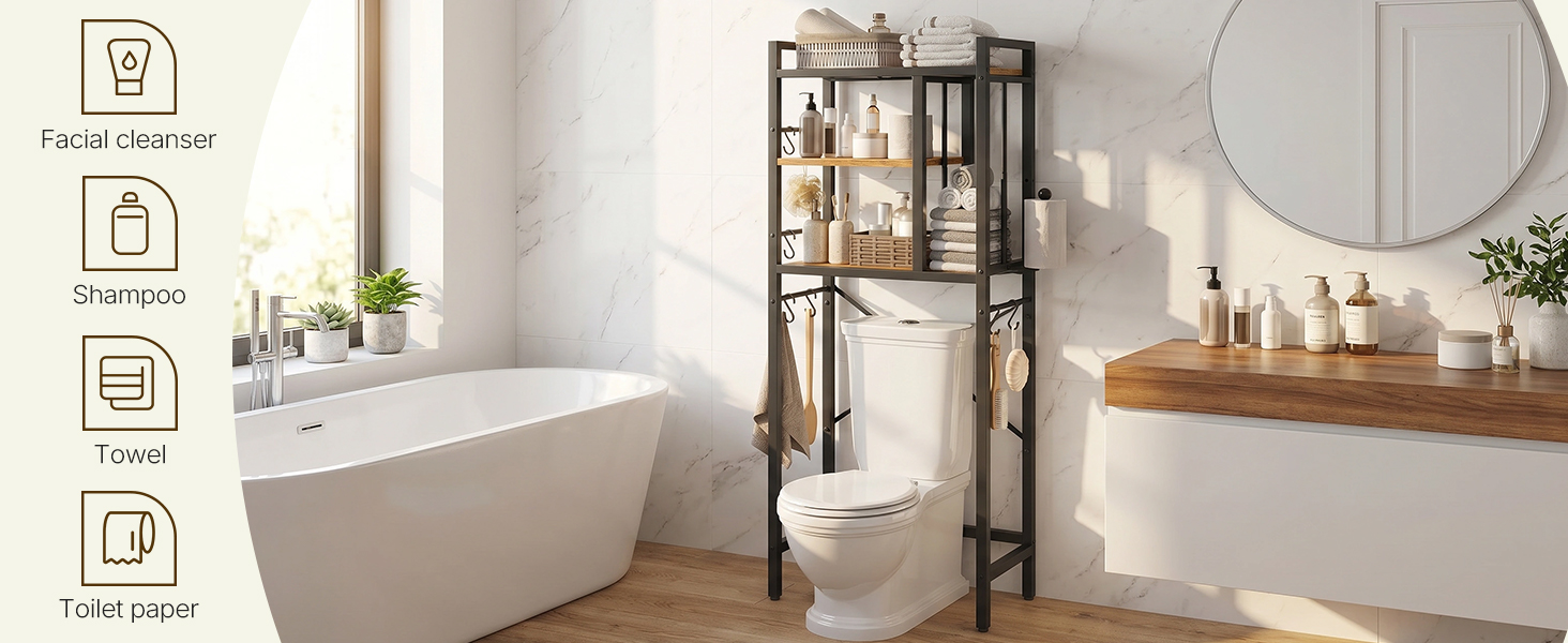 over the toilet storage cabinet