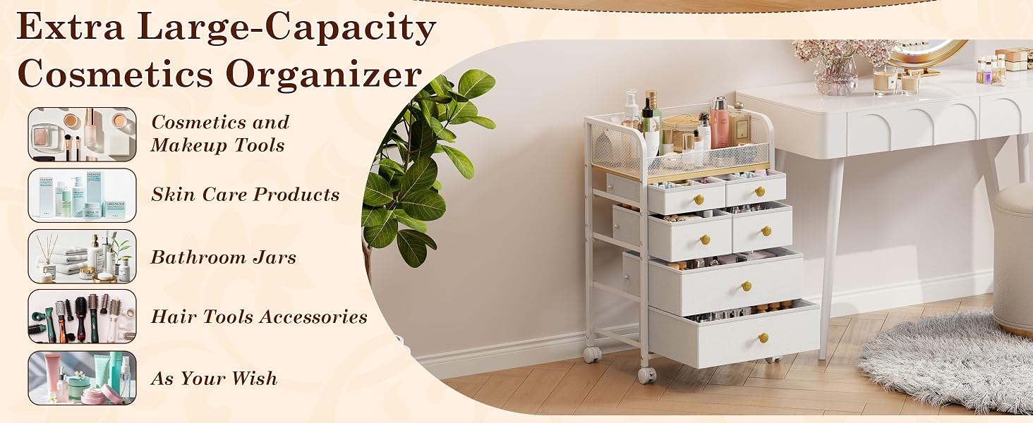 makeup organizer