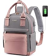 LOVEVOOK Mini Backpack for Women Stylish Waterproof Backpack Purse with USB Port, Cute Bookbag fo...