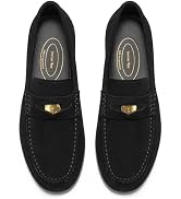Journey West Men's Velvet Loafers Embroidery Slip-On Loafers Tuxedo Dress Shoes Smoking Slippers ...