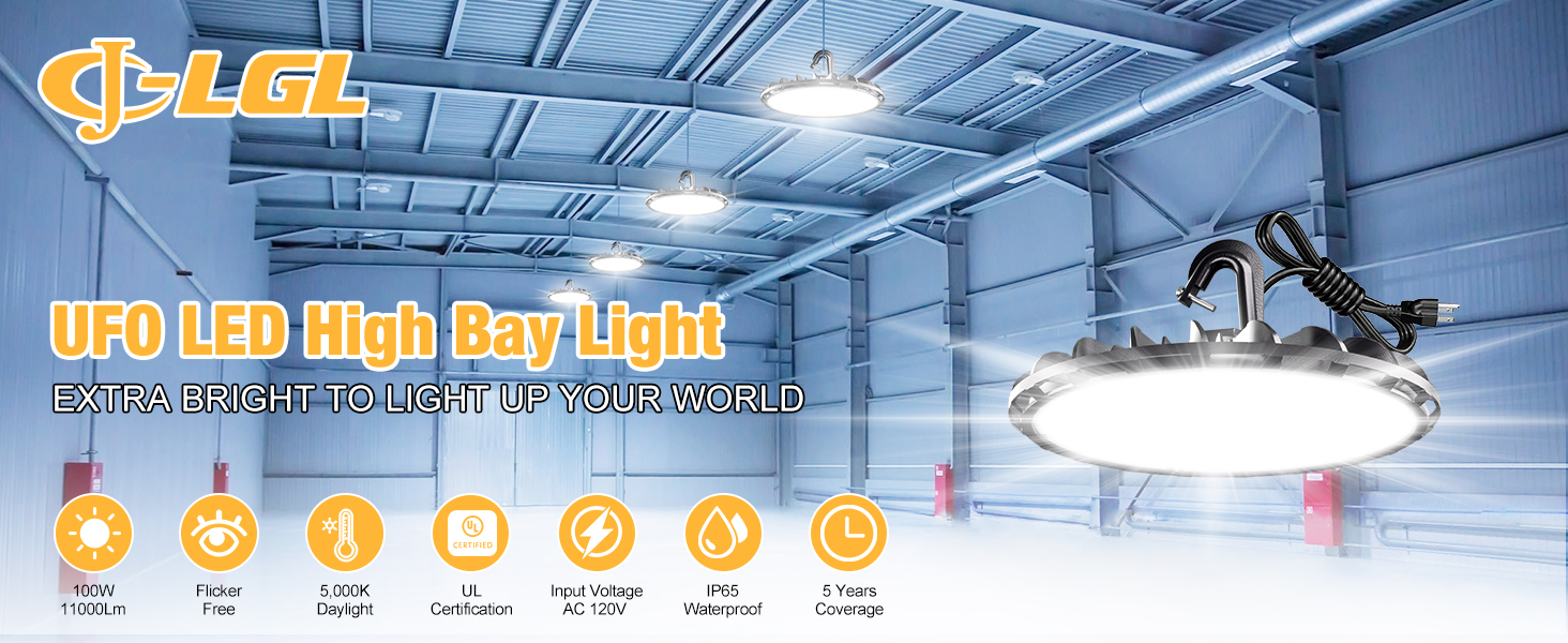 100W high bay light