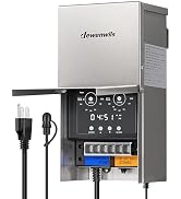 DEWENWILS 300W Low Voltage Landscape Transformer with Photocell, Low Voltage Transformer 120V AC ...