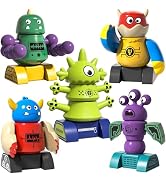 BLmukce 3-Pack Electronic Walking Dinosaur Toys for Toddlers 2-4, Moving Dinosaurs Toys with Ligh...